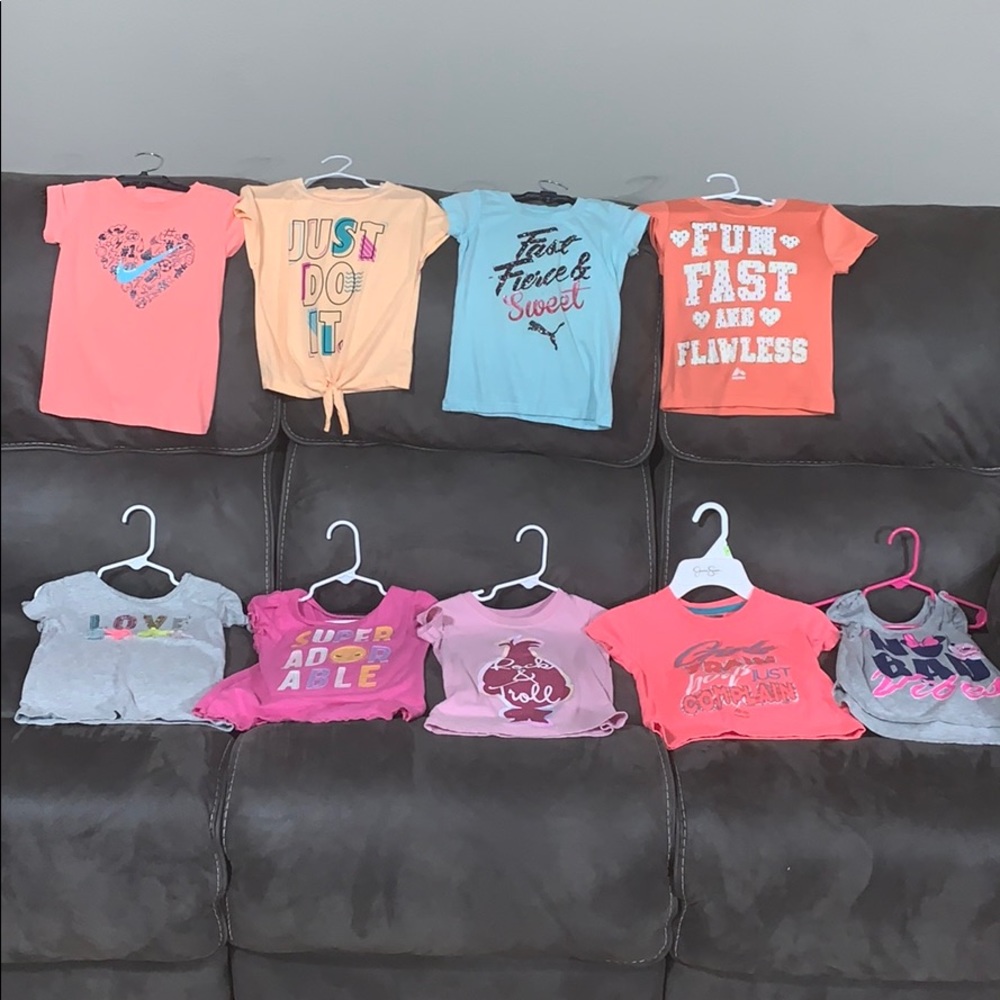 Set of 15 little girls tops!